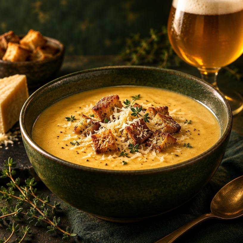 Bier-kaassoep met tripel — recept met Tripel